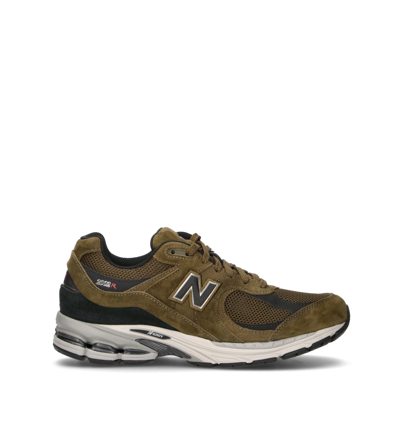 NEW BALANCE 2002 R Sneaker uomo verde in suede