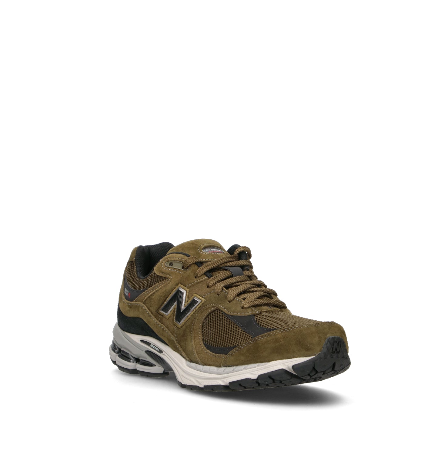 NEW BALANCE 2002 R Sneaker uomo verde in suede