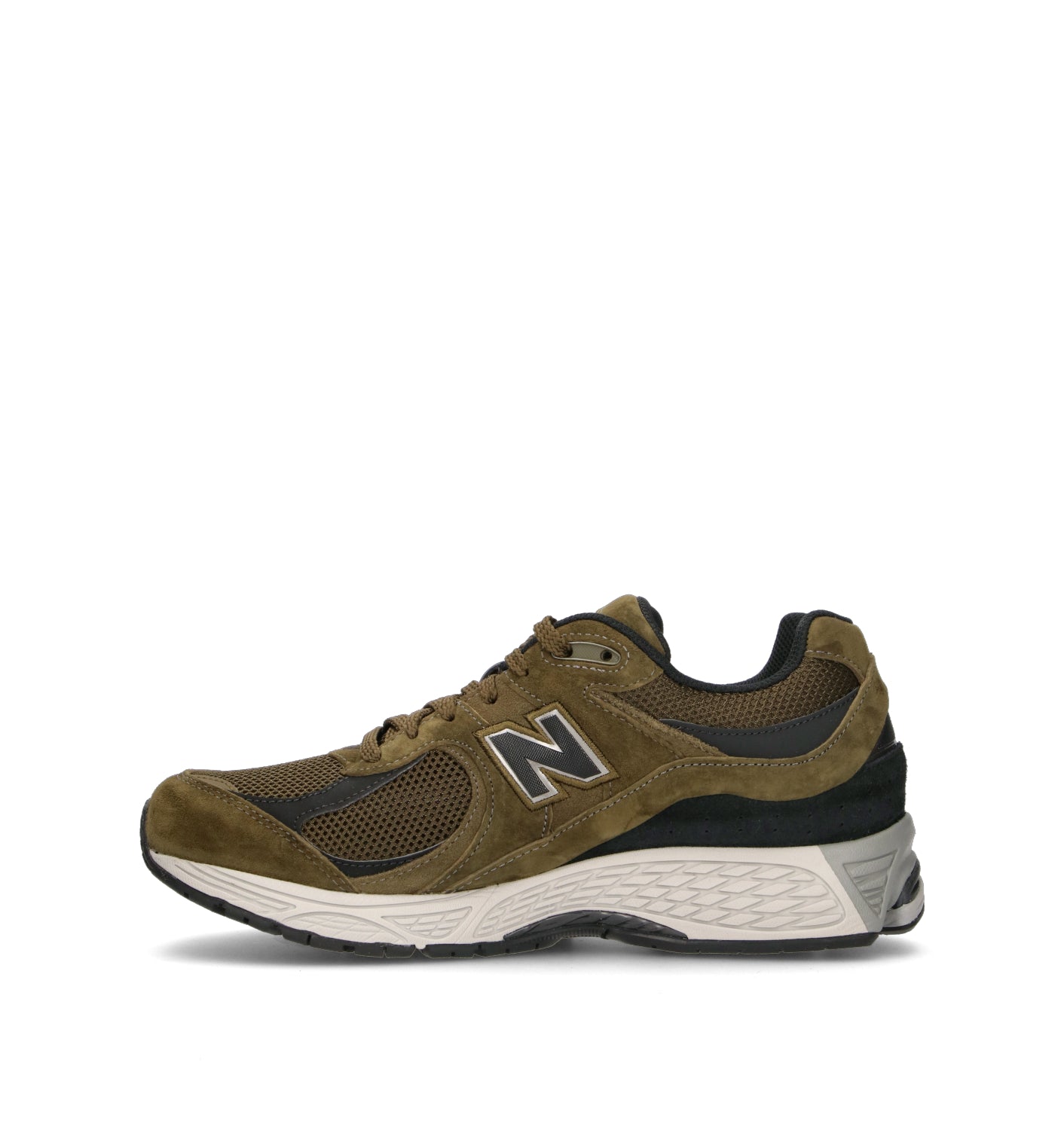 NEW BALANCE 2002 R Sneaker uomo verde in suede