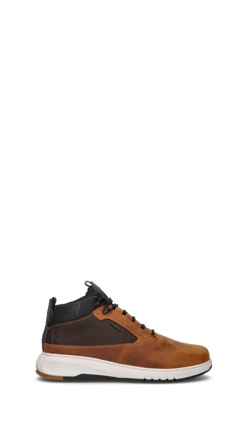 GEOX Polacco uomo marrone in pelle