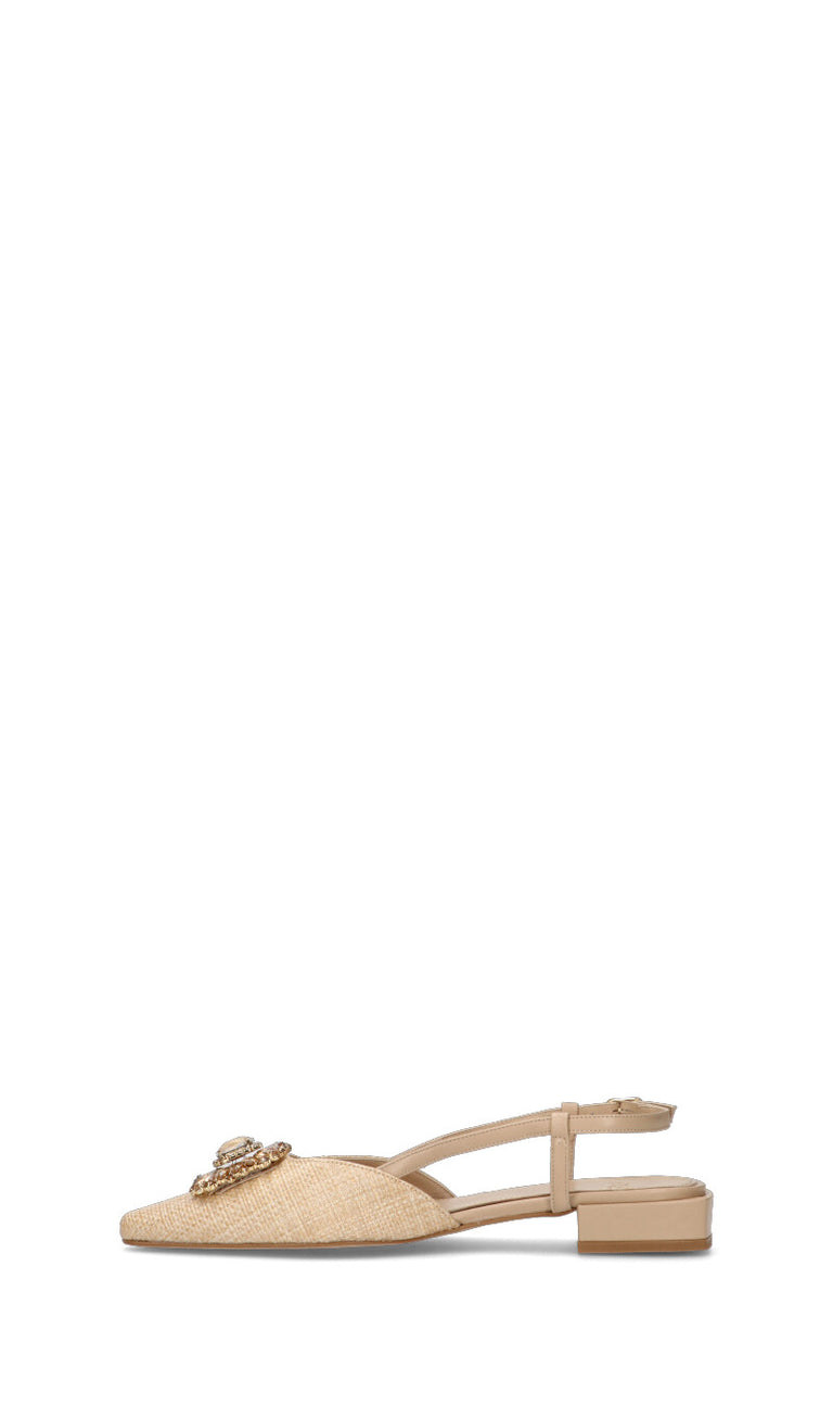 EXE Slingback donna naturale