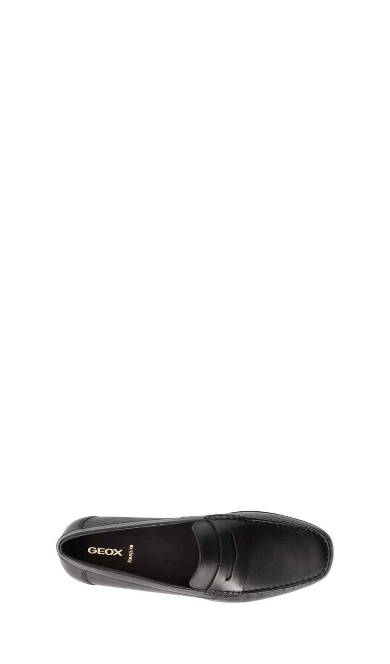 GEOX Mocassino uomo marrone in pelle