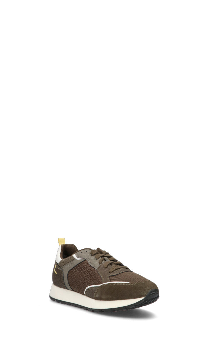 GEOX Sneaker uomo verde militare