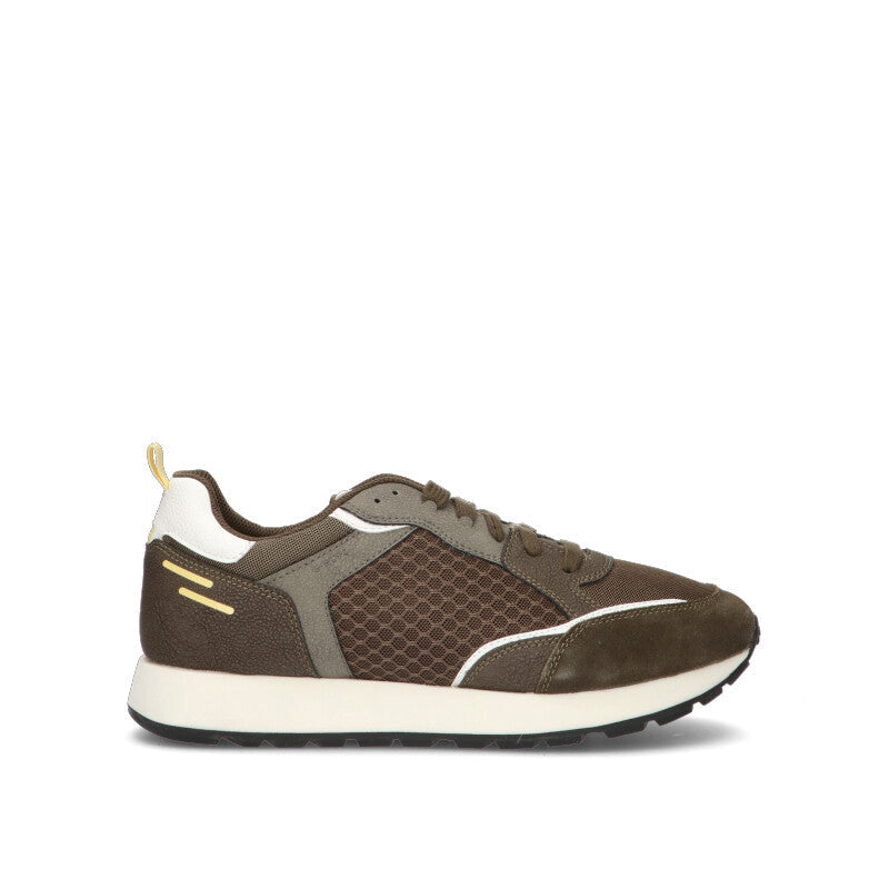 GEOX Sneaker uomo verde militare