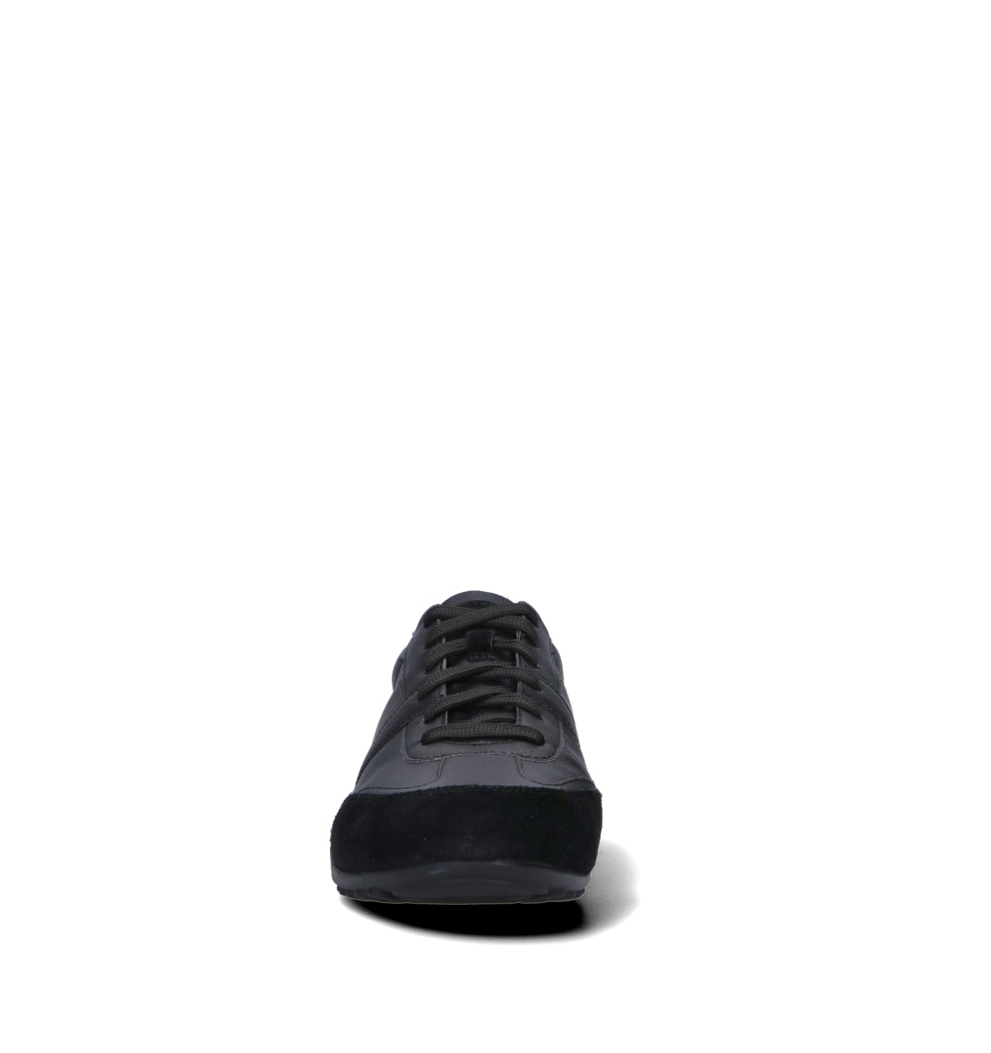 GEOX Sneaker uomo nera/grigia in pelle