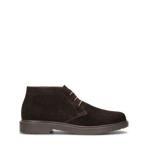 GEOX Polacco uomo marrone in suede