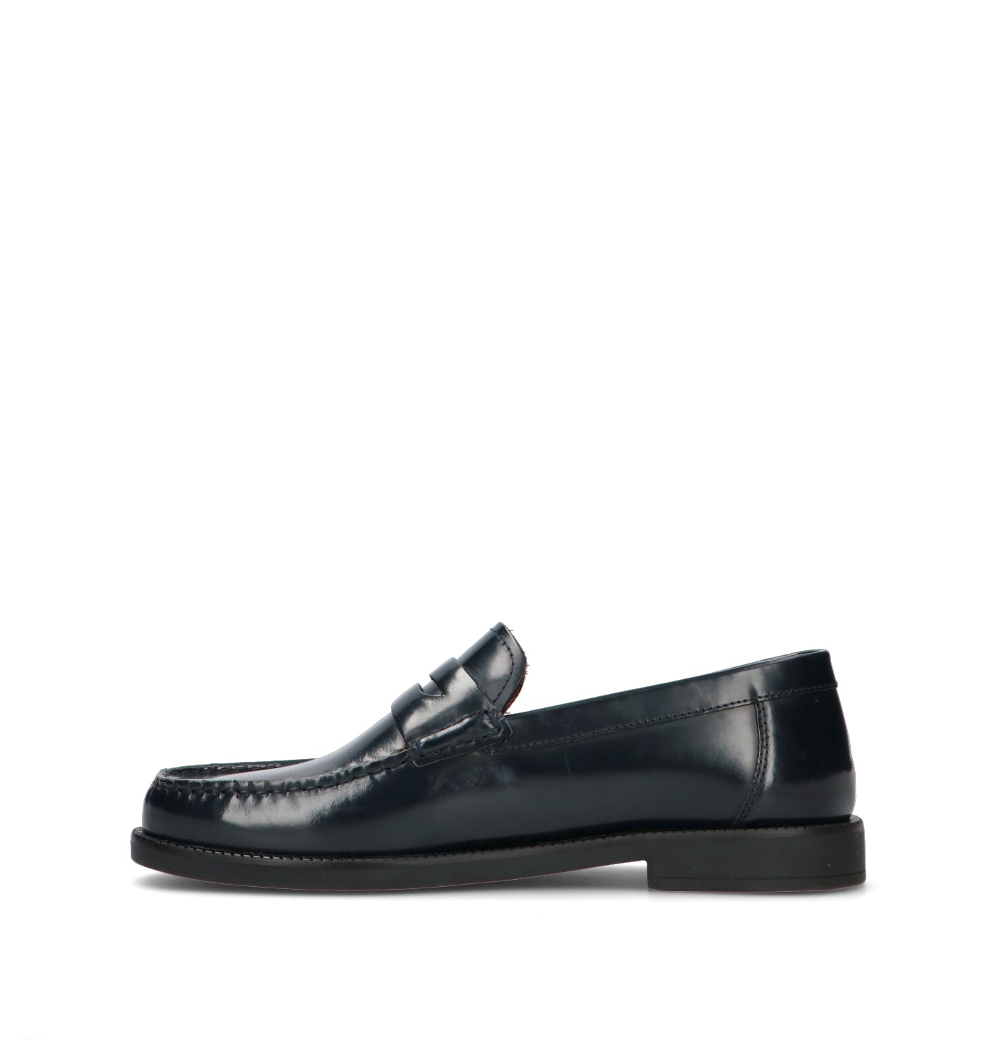 GEOX Mocassino uomo blu in pelle