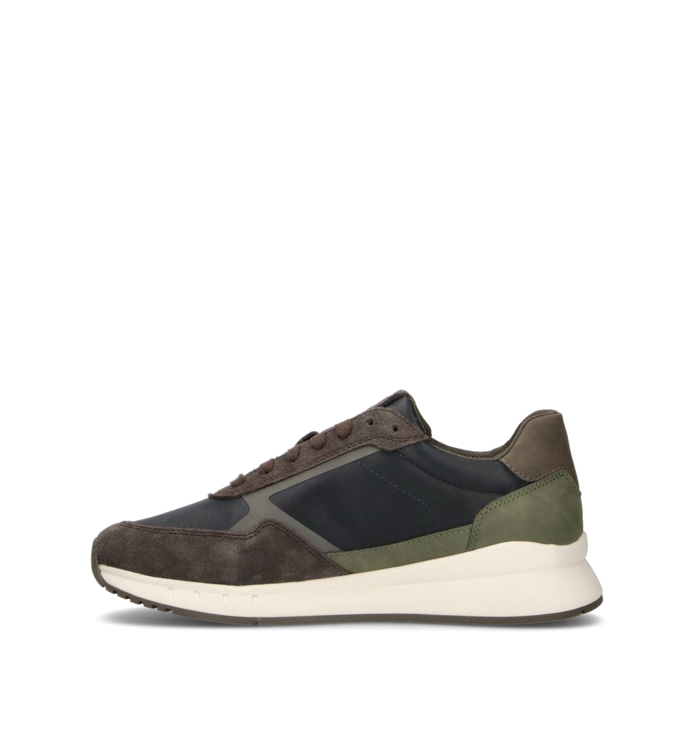 GEOX Sneaker uomo blu/marrone