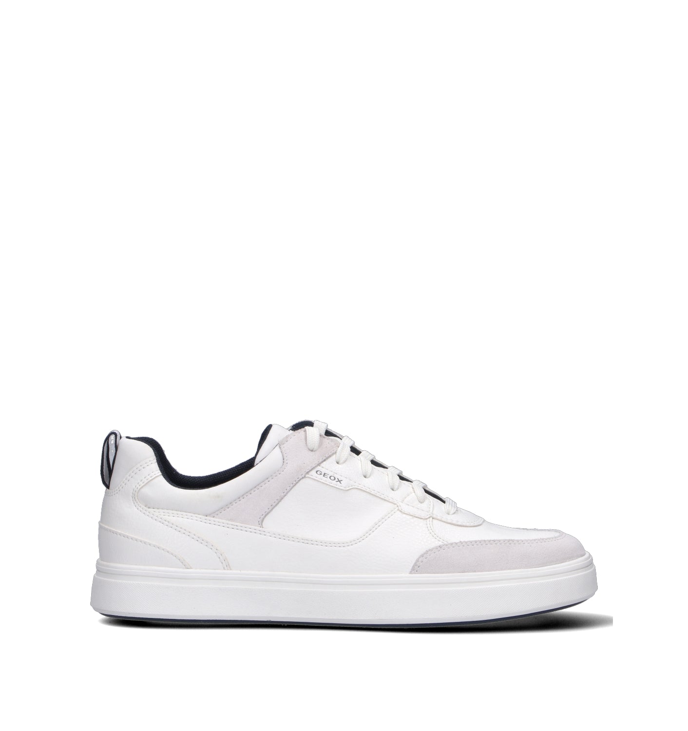 GEOX Sneaker uomo bianca in pelle