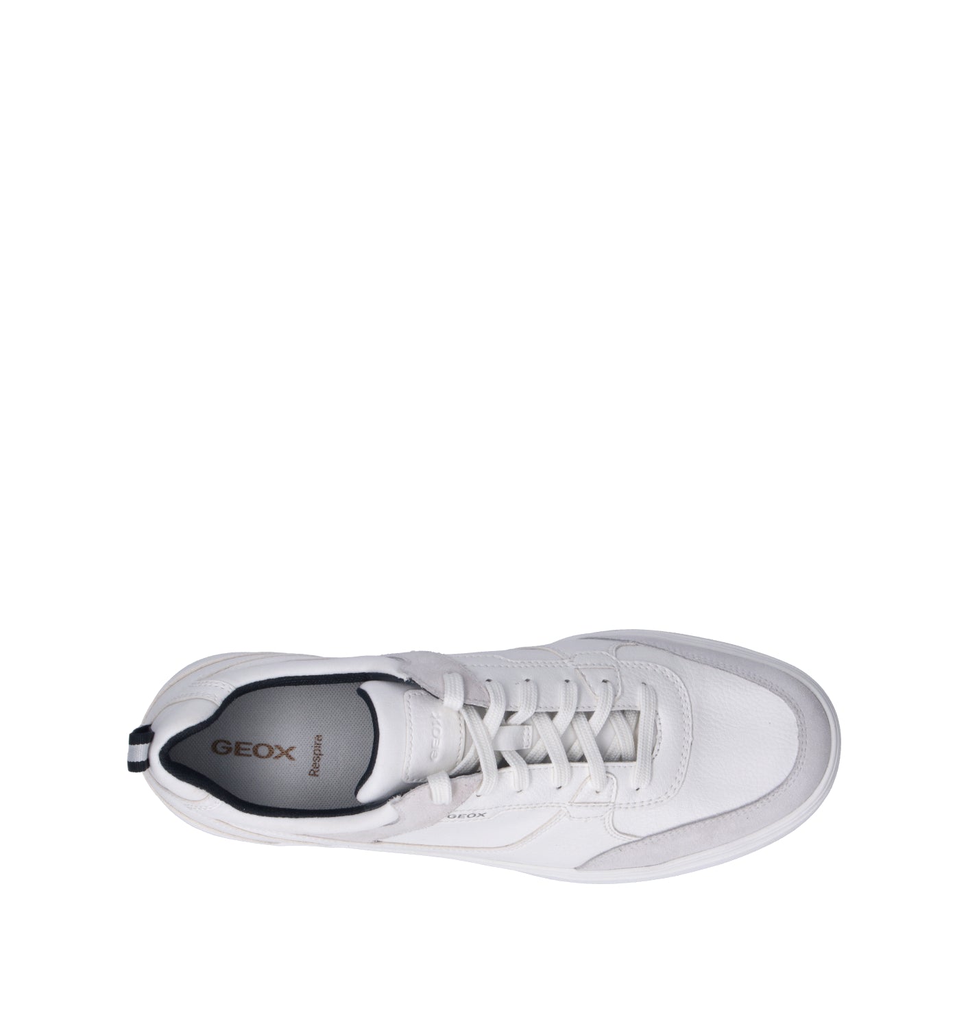 GEOX Sneaker uomo bianca in pelle