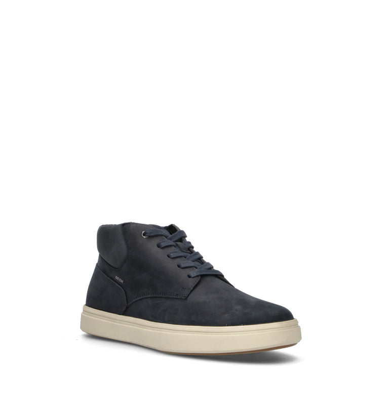 GEOX Polacco uomo blu in pelle