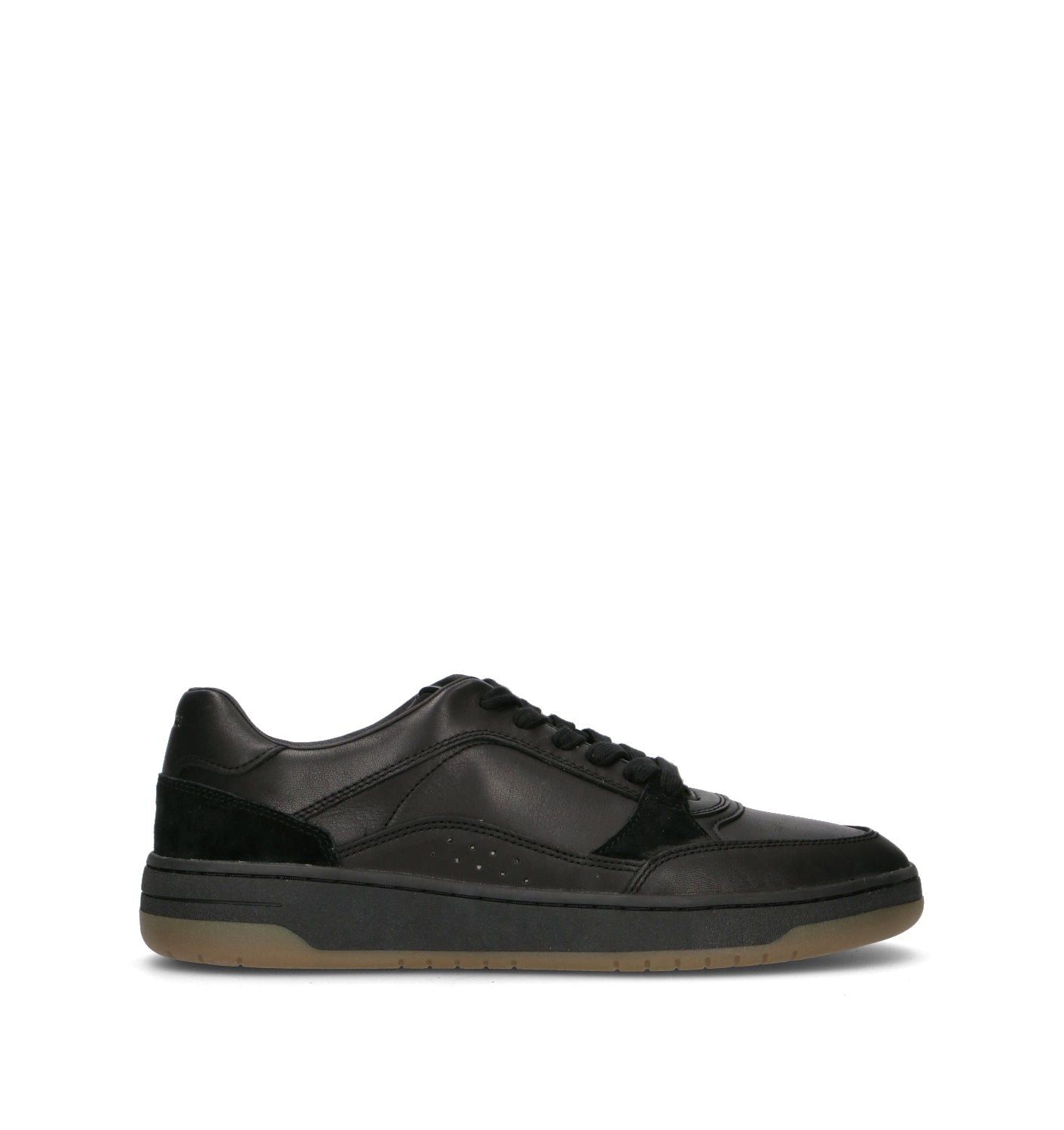 GEOX Sneaker uomo nera in pelle