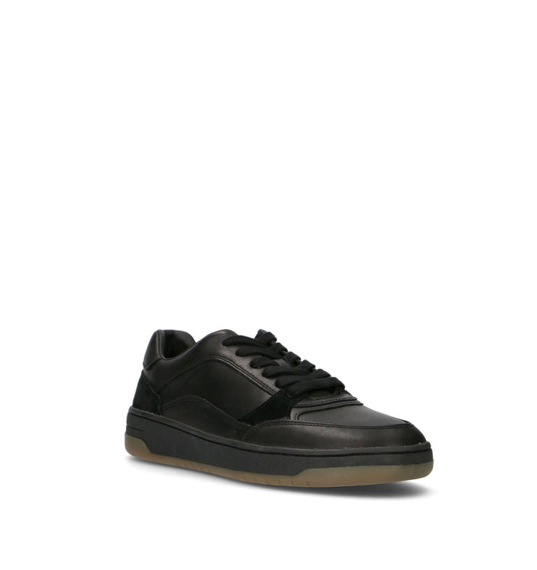 GEOX Sneaker uomo nera in pelle