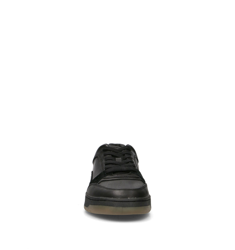 GEOX Sneaker uomo nera in pelle