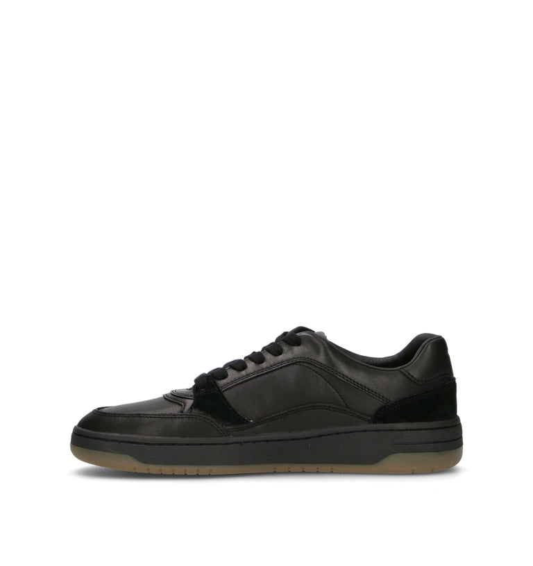 GEOX Sneaker uomo nera in pelle