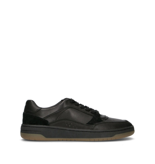 GEOX Sneaker uomo nera in pelle