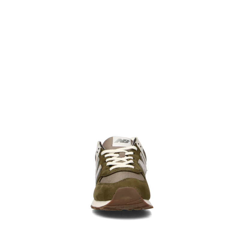 NEW BALANCE 574 Sneaker uomo marrone oliva