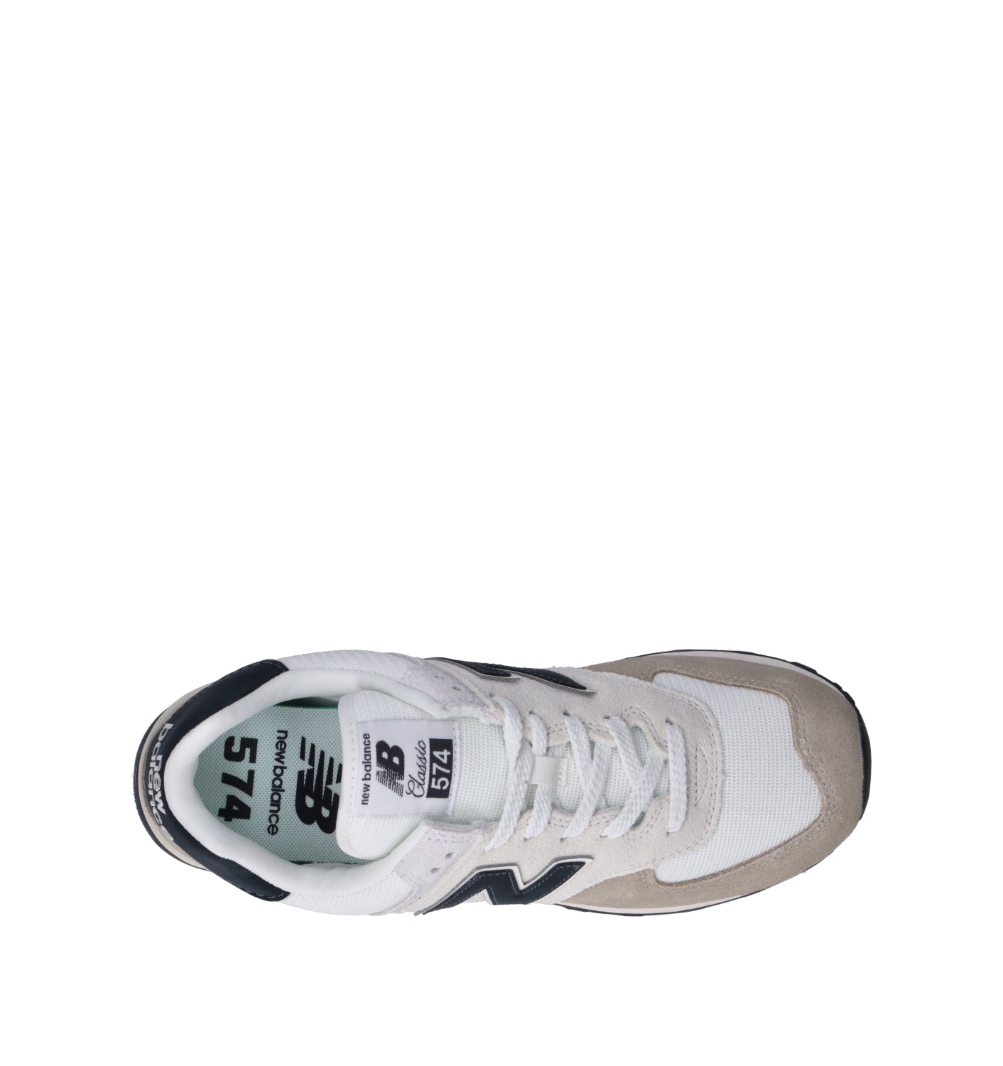NEW BALANCE 574 Sneaker uomo bianca