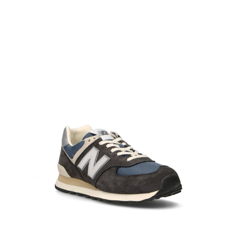 NEW BALANCE Sneaker uomo nera/blu