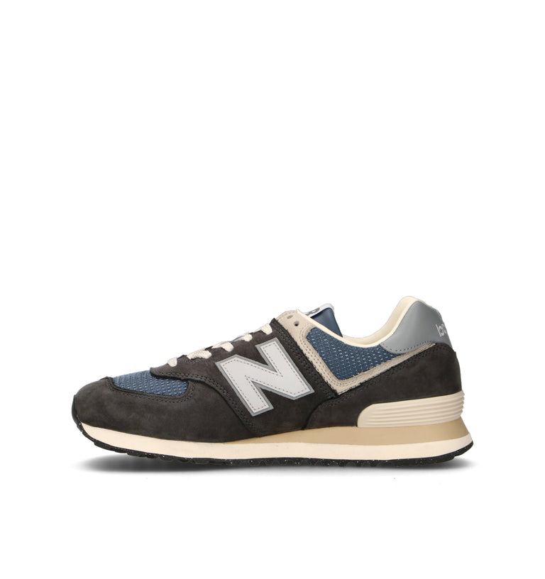 NEW BALANCE Sneaker uomo nera/blu