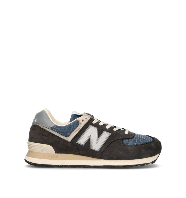 NEW BALANCE Sneaker uomo nera/blu