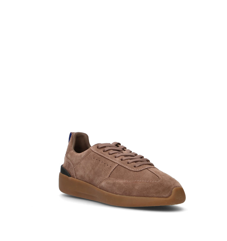 GEOX Sneaker uomo taupe in suede