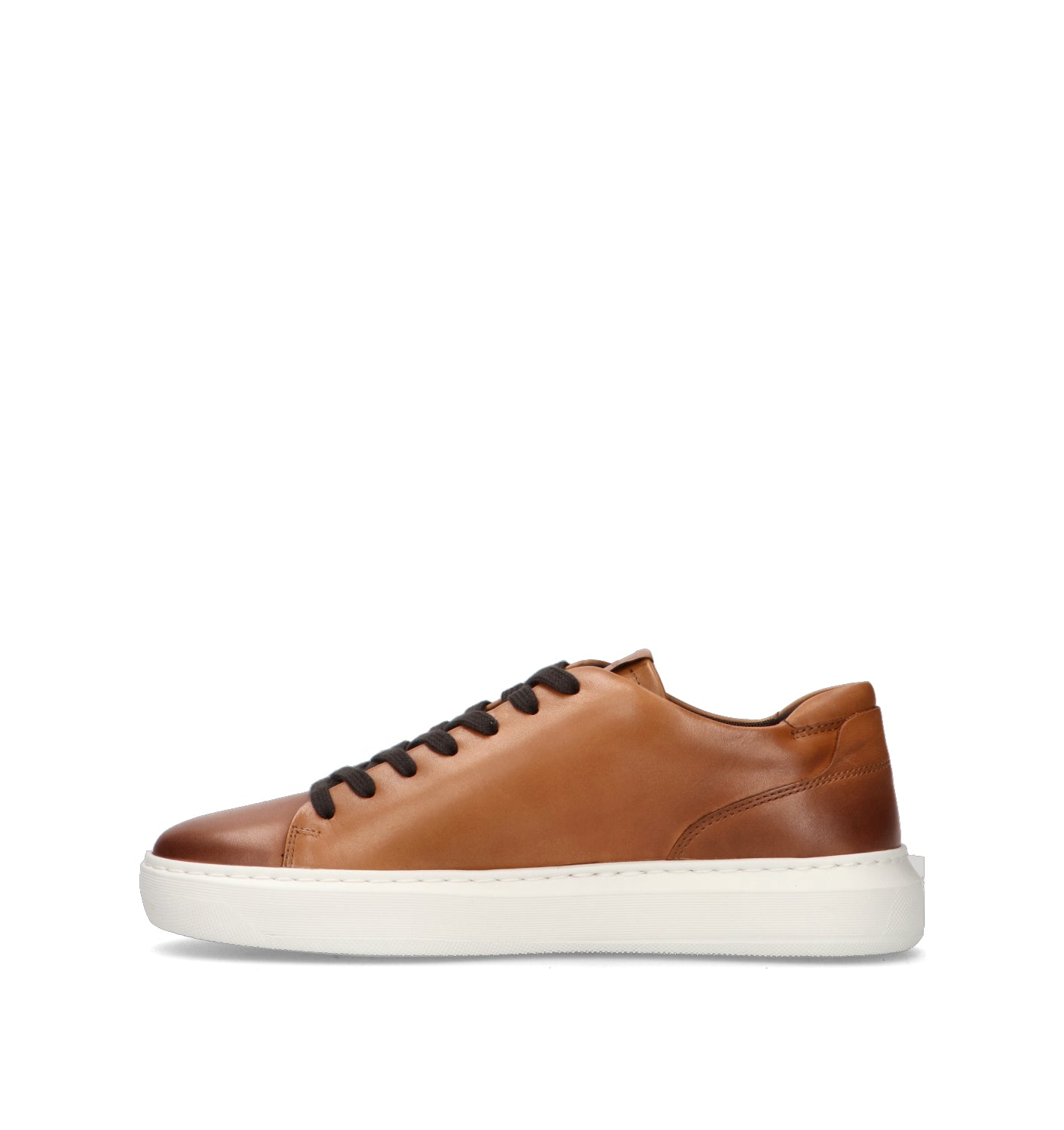 GEOX Sneaker uomo marrone in pelle