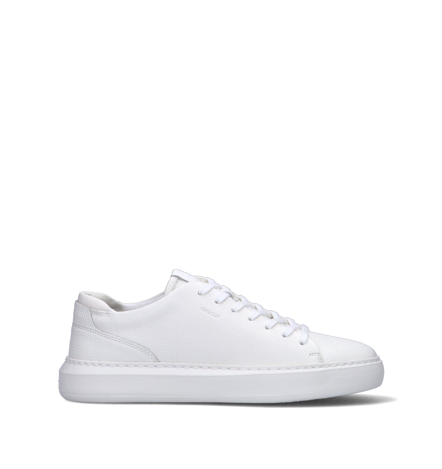 GEOX Sneaker uomo bianca in pelle