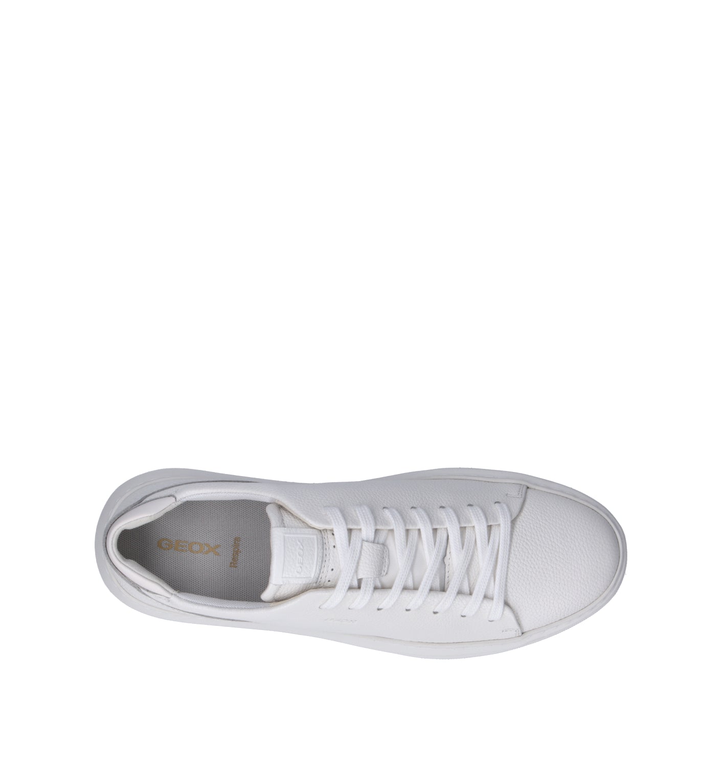 GEOX Sneaker uomo bianca in pelle
