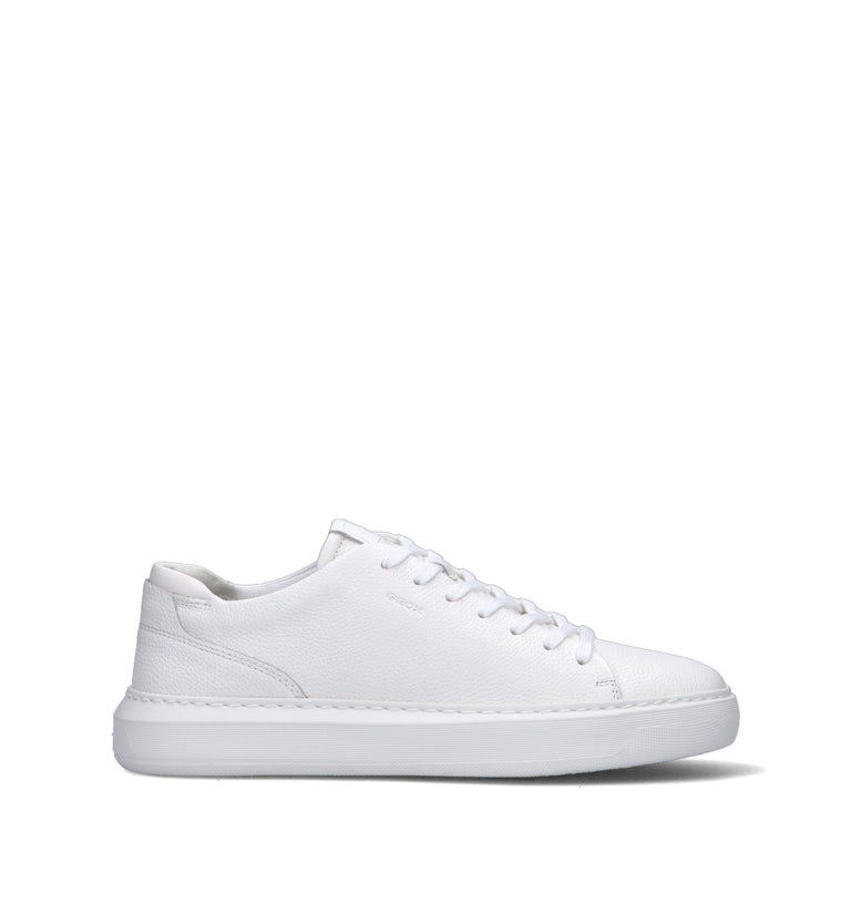 GEOX Sneaker uomo bianca in pelle