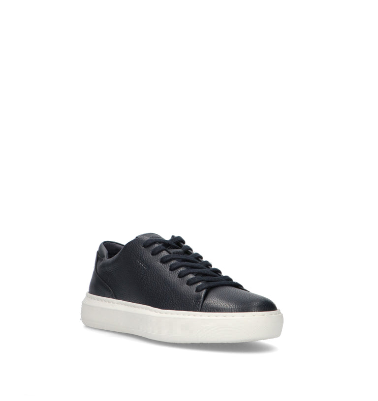 GEOX Sneaker uomo blu in pelle