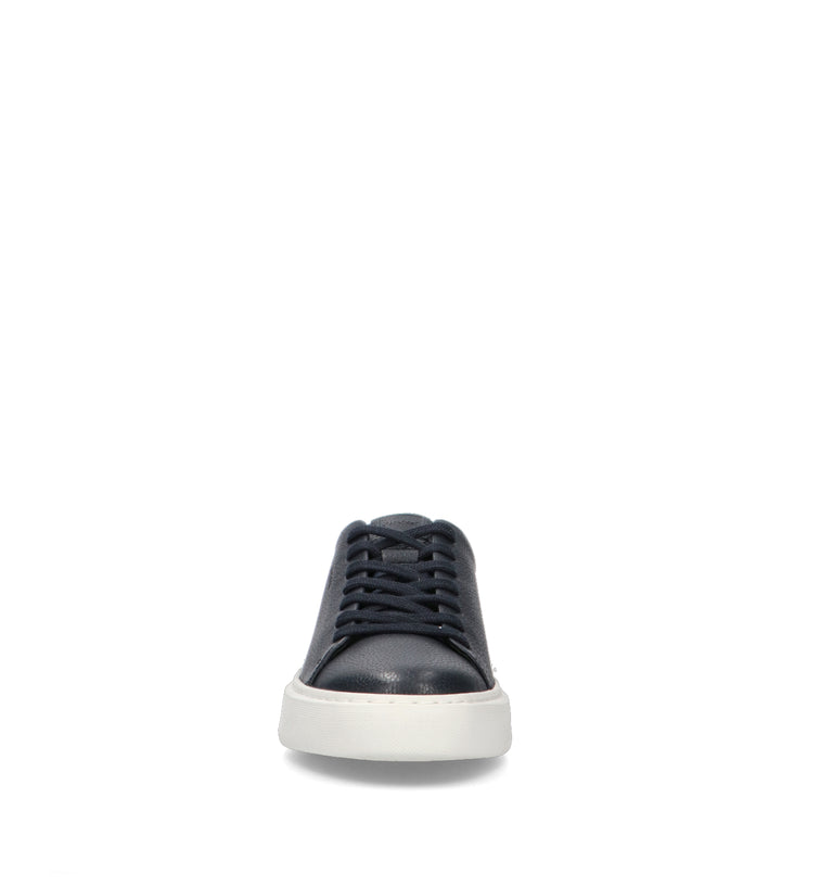 GEOX Sneaker uomo blu in pelle