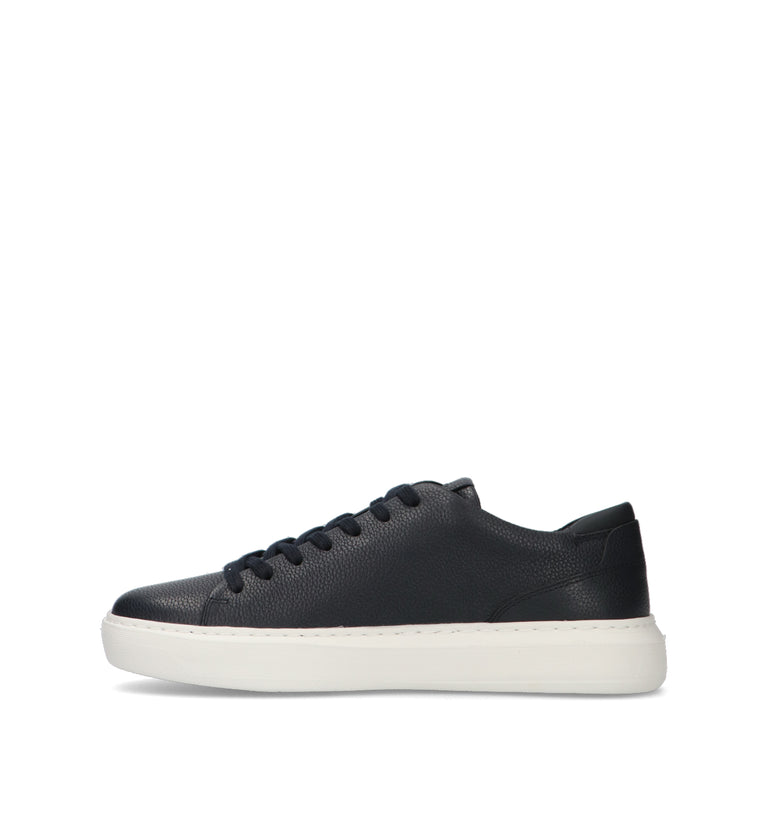 GEOX Sneaker uomo blu in pelle