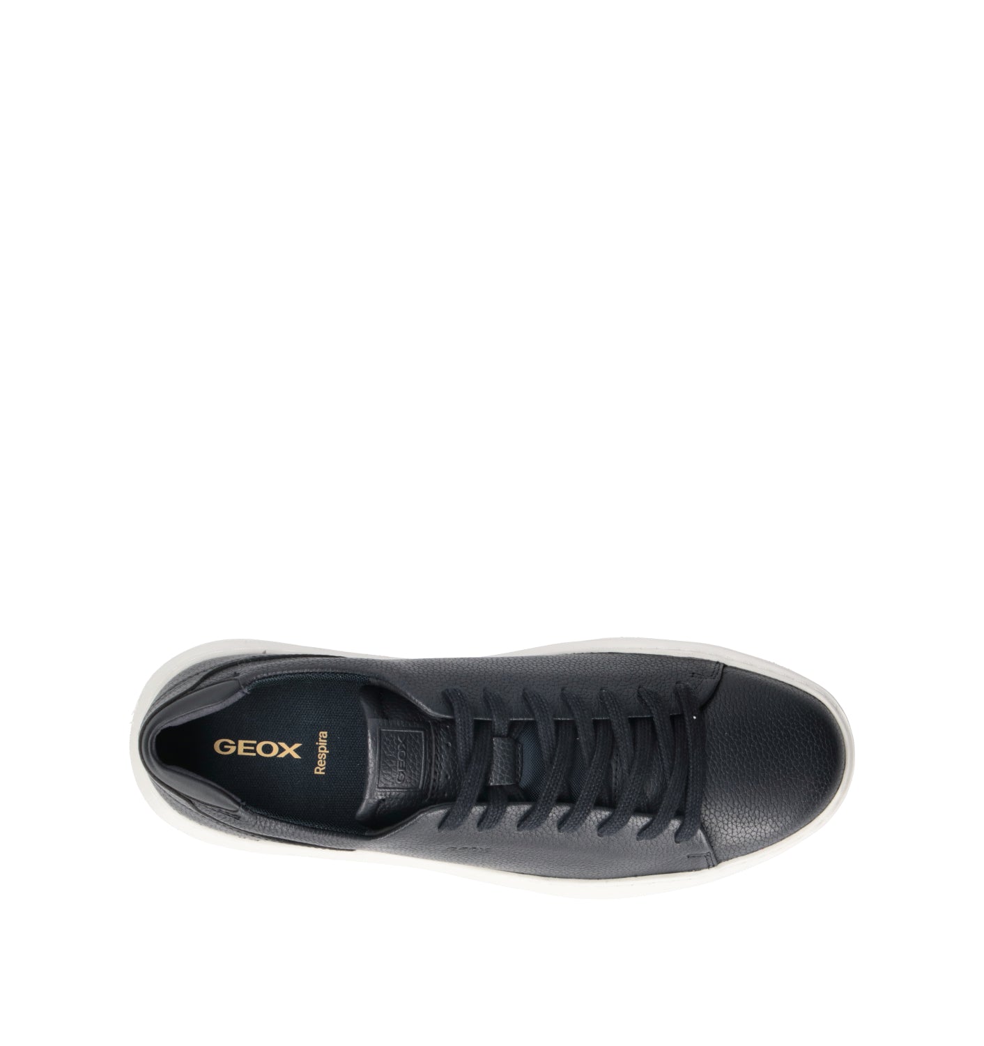 GEOX Sneaker uomo blu in pelle