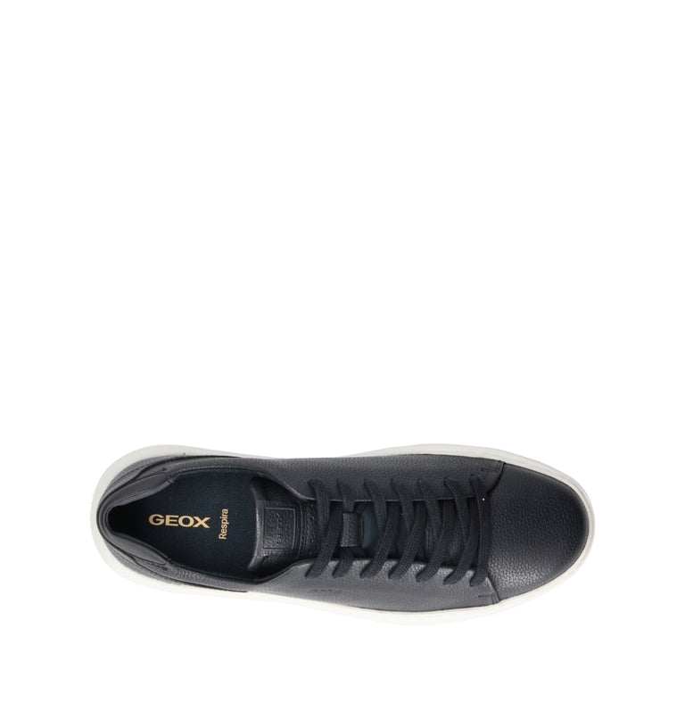 GEOX Sneaker uomo blu in pelle