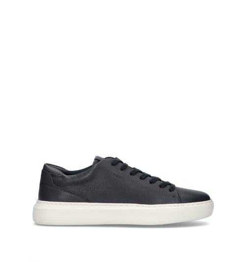GEOX Sneaker uomo blu in pelle