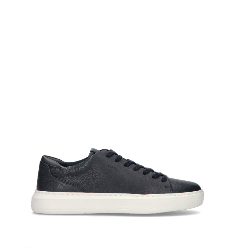 GEOX Sneaker uomo blu in pelle