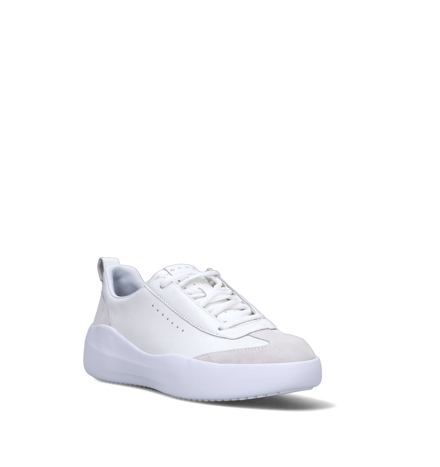 GEOX Sneaker uomo bianca in pelle