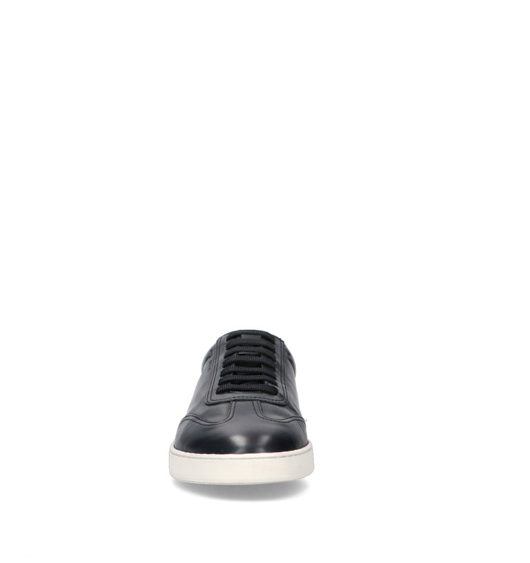 GEOX Sneaker uomo blu in pelle