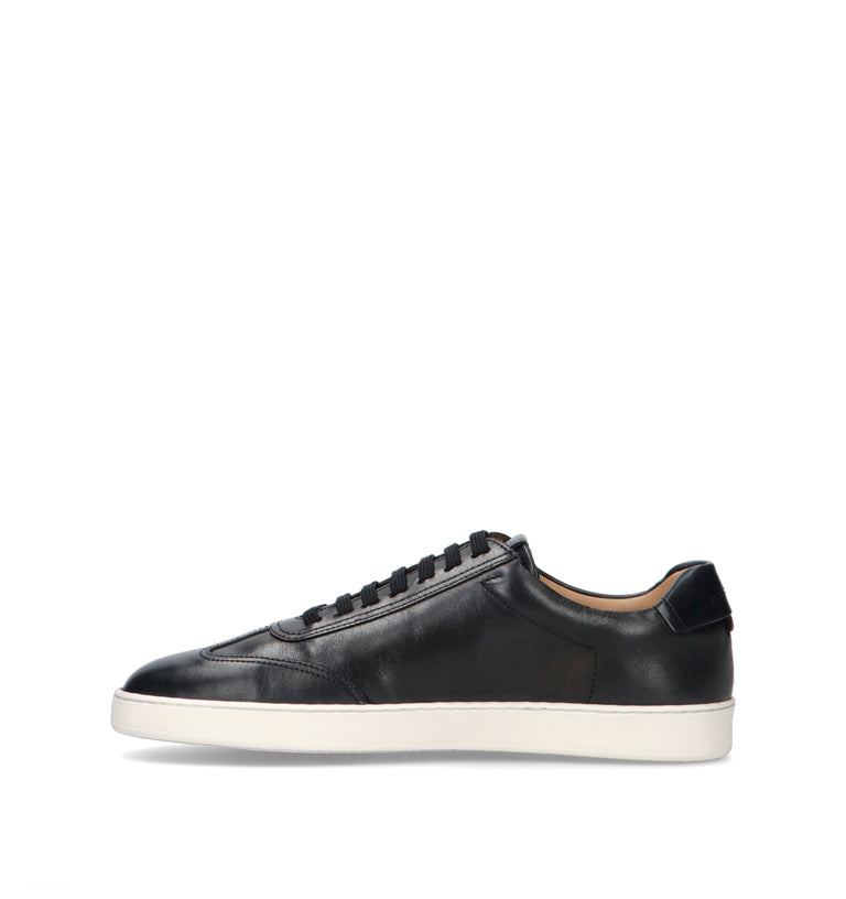 GEOX Sneaker uomo blu in pelle
