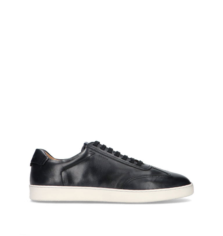 GEOX Sneaker uomo blu in pelle