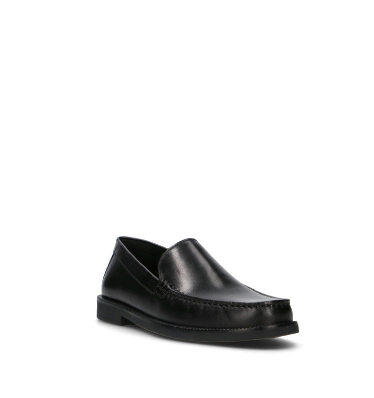 GEOX Mocassino uomo nero in pelle