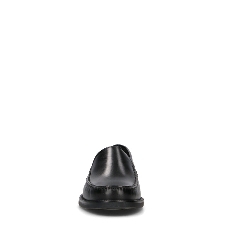GEOX Mocassino uomo nero in pelle