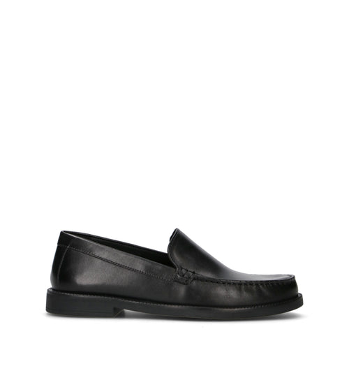 GEOX Mocassino uomo nero in pelle