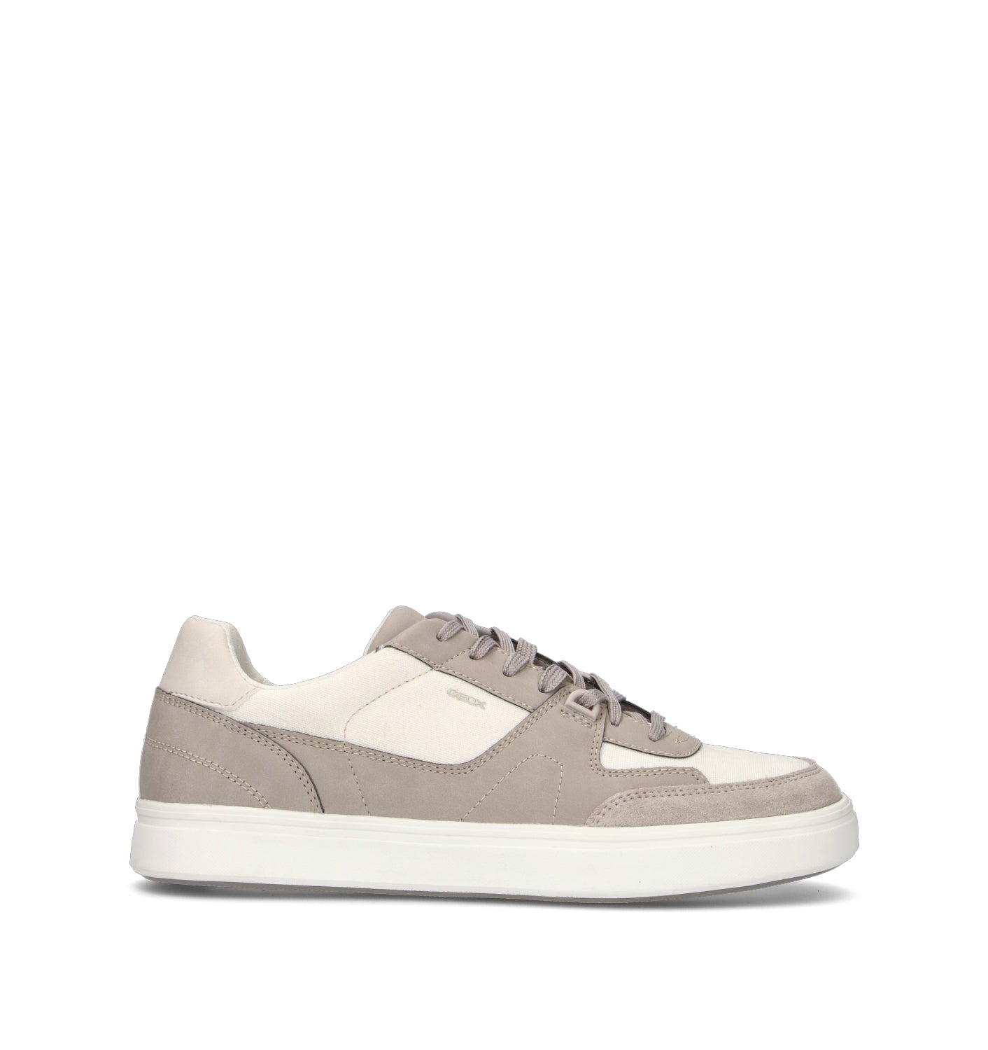 GEOX Sneaker uomo bianca/grigia