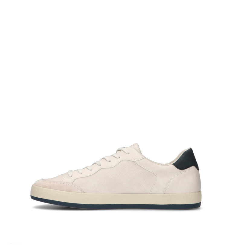 GEOX Sneaker uomo bianca in nabuk