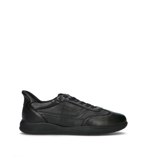 GEOX Sneaker uomo nera in pelle