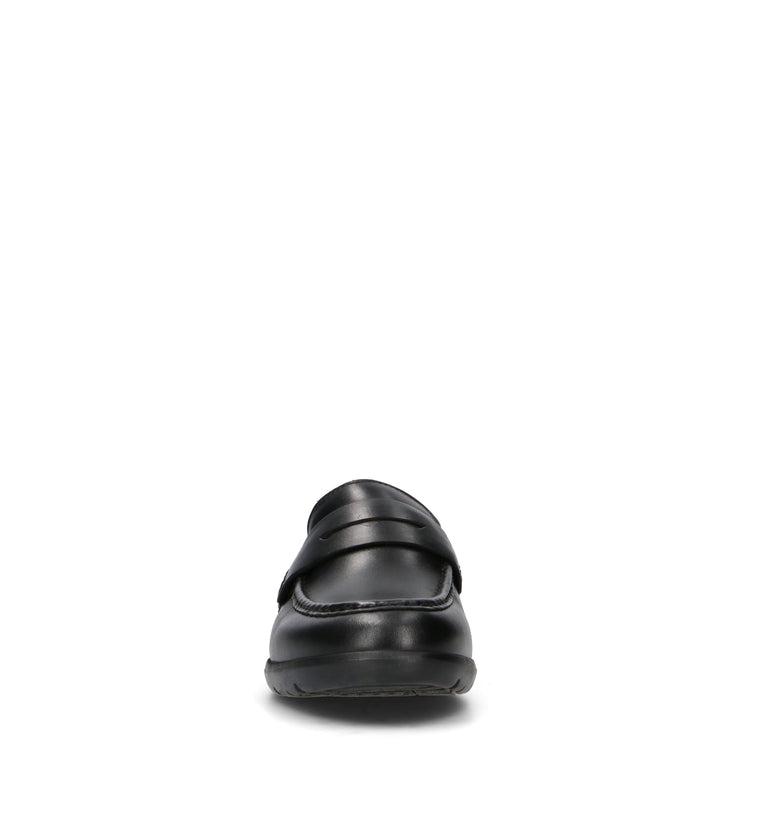 GEOX Mocassino uomo nero in pelle