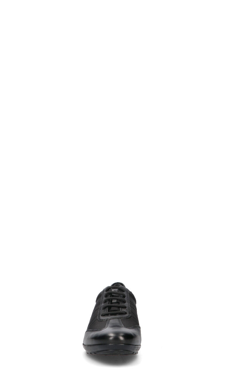 GEOX Scarpa uomo nera in pelle