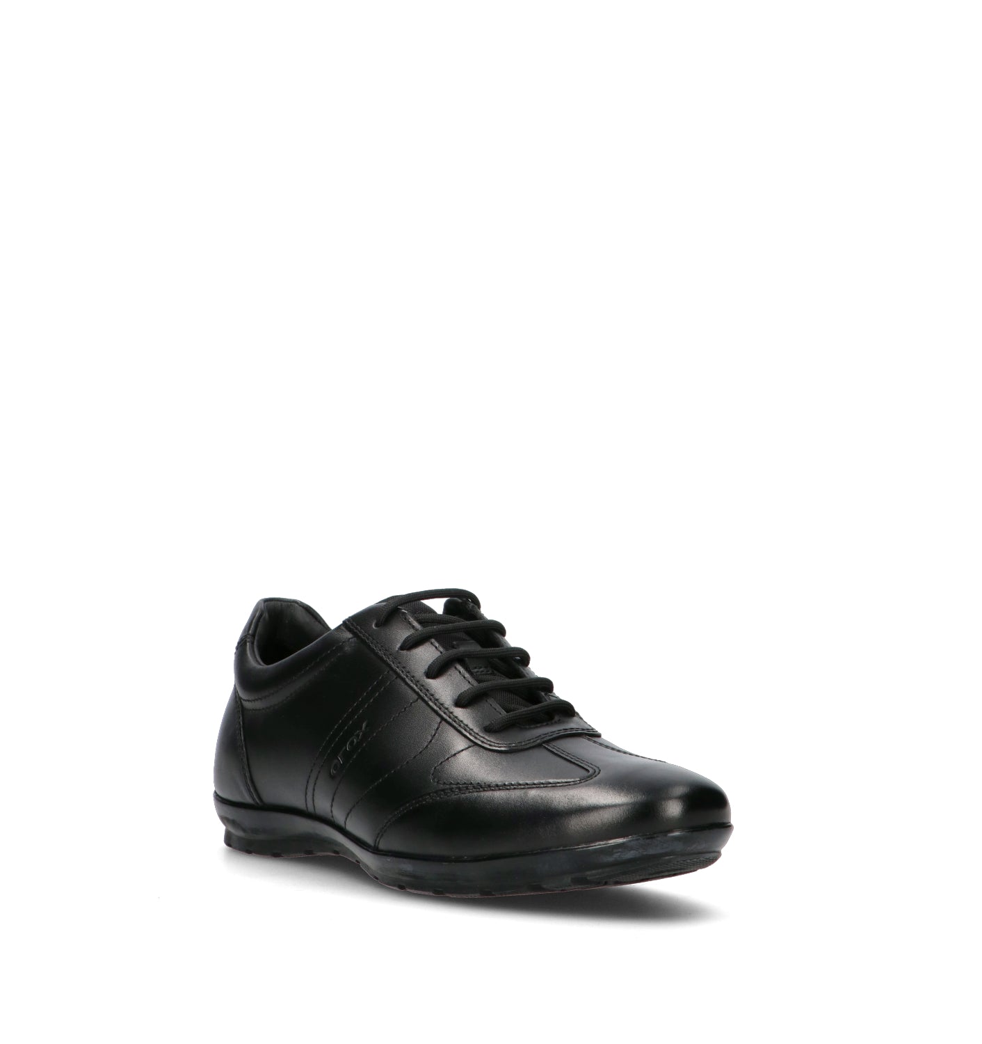 GEOX Sneaker uomo nera in pelle